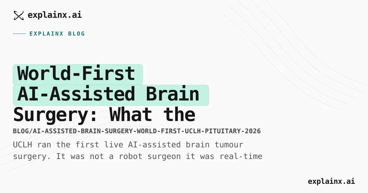 World-First AI-Assisted Brain Surgery: What the AI Actually Did