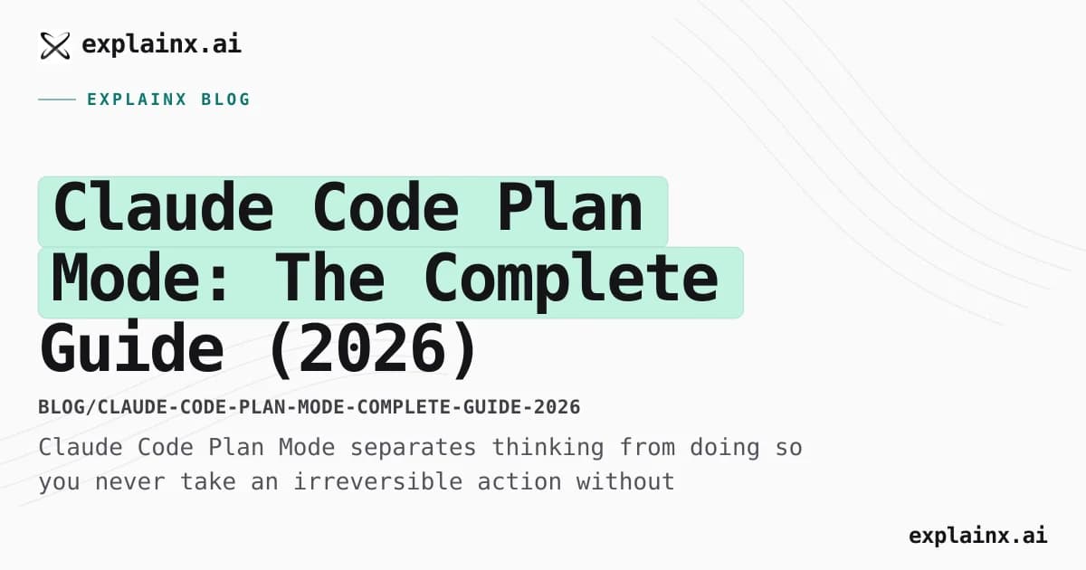 Claude Code Plan Mode: The Complete Guide (2026)