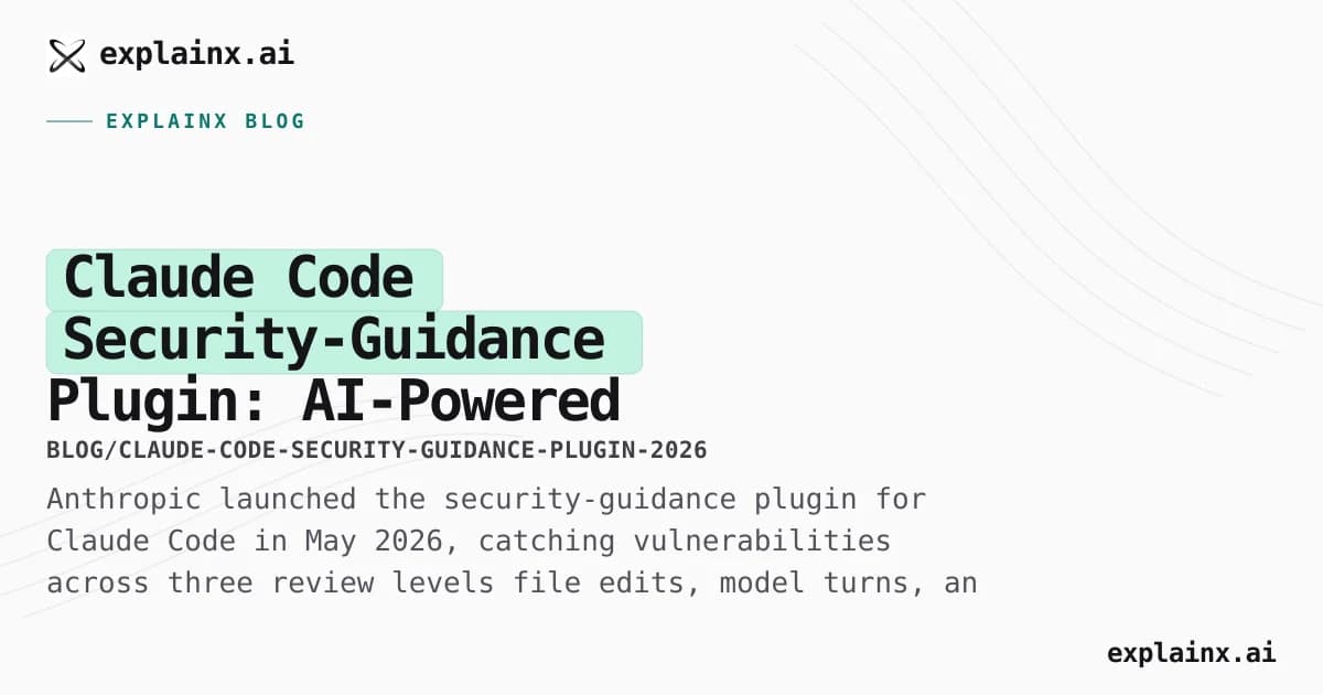 Claude Code Security-Guidance Plugin: AI-Powered Vulnerability Detection with 30-40% Reduction in PR Security Issues