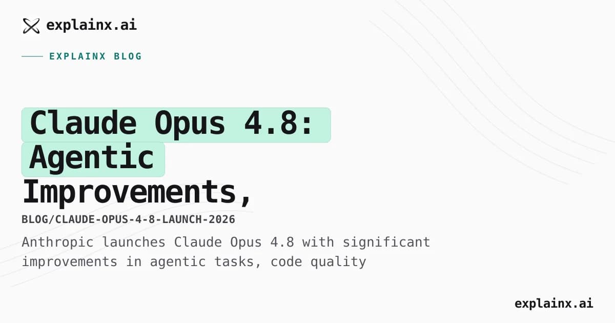 Claude Opus 4.8: Agentic Improvements, Faster Speed, and Better Accuracy