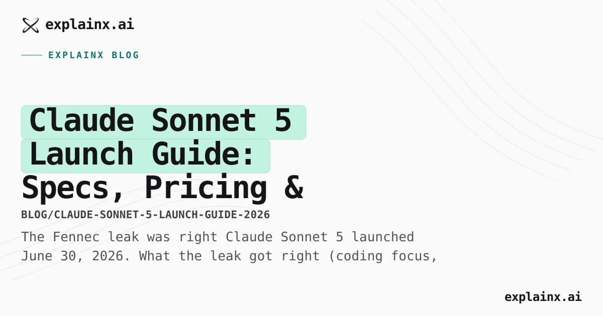 Claude Sonnet 5 Launch Guide: Specs, Pricing & Benchmarks [2026]