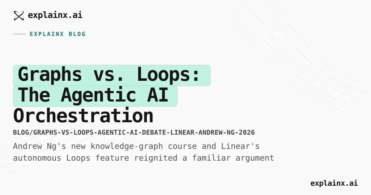 Graphs vs. Loops: The Agentic AI Orchestration Debate, Explained