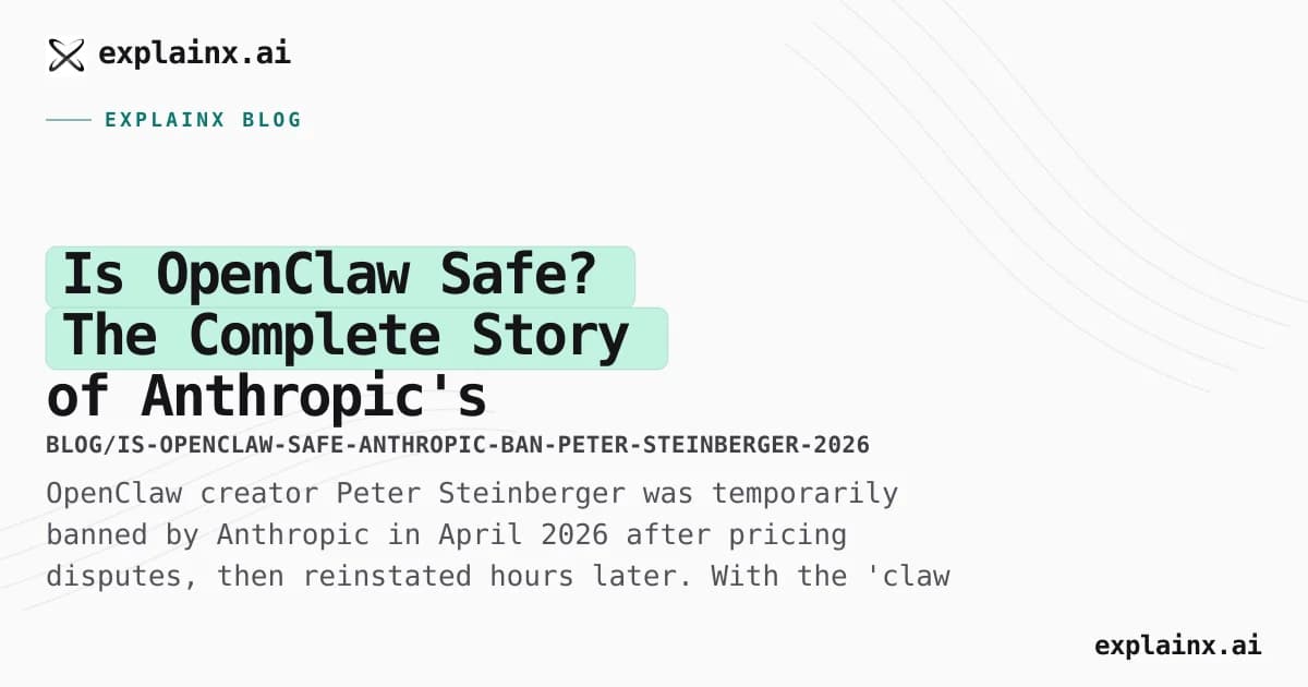 Is OpenClaw Safe? The Complete Story of Anthropic's Ban, Peter Steinberger's Suspension, and What Users Need to Know
