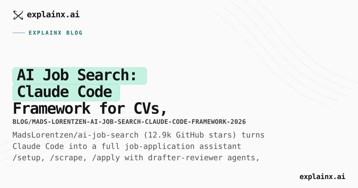 AI Job Search: Claude Code Framework for CVs, Cover Letters, and ATS Checks