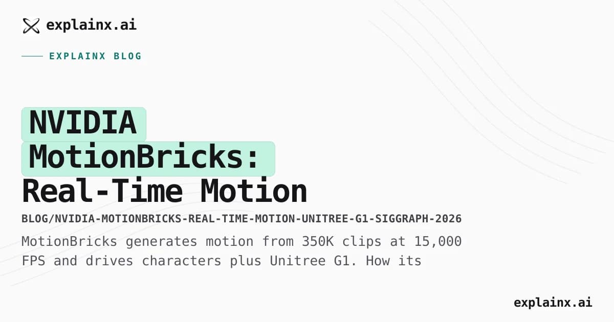 NVIDIA MotionBricks: Real-Time Motion From Characters to Unitree G1