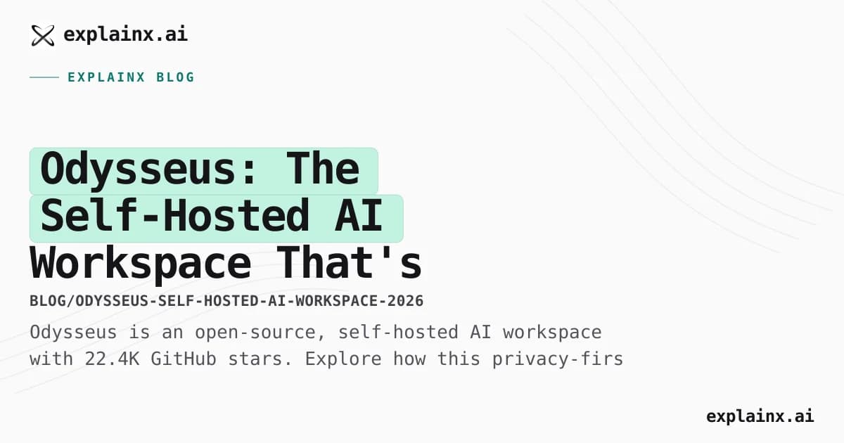 Odysseus: The Self-Hosted AI Workspace That's Taking GitHub by Storm