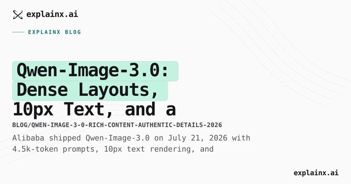 Qwen-Image-3.0: Dense Layouts, 10px Text, and a Meta-Keyword Mess