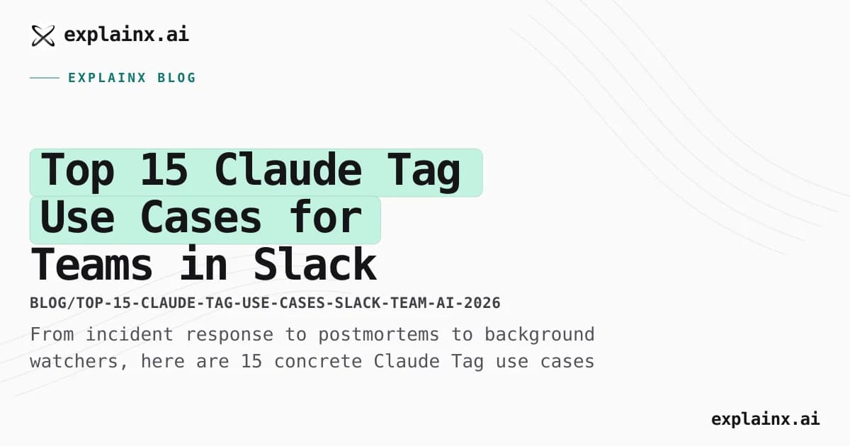 Top 15 Claude Tag Use Cases for Teams in Slack [2026]