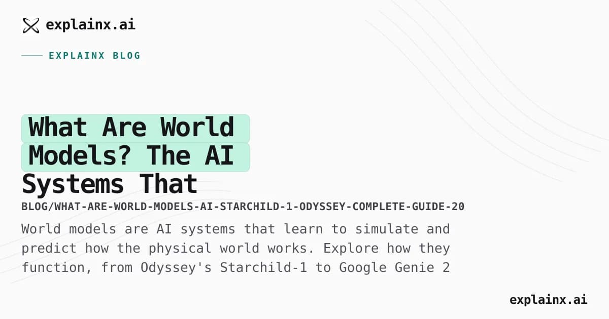 What Are World Models? The AI Systems That Simulate Reality (Starchild-1 and Beyond)
