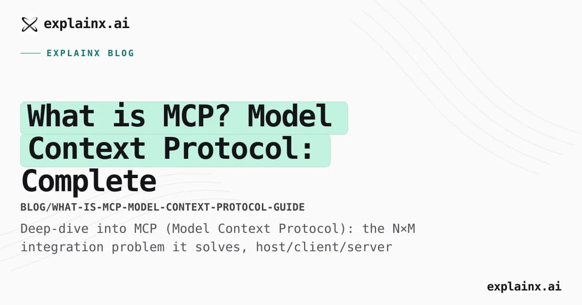 What is MCP? Model Context Protocol: Complete Architecture Guide (2026)