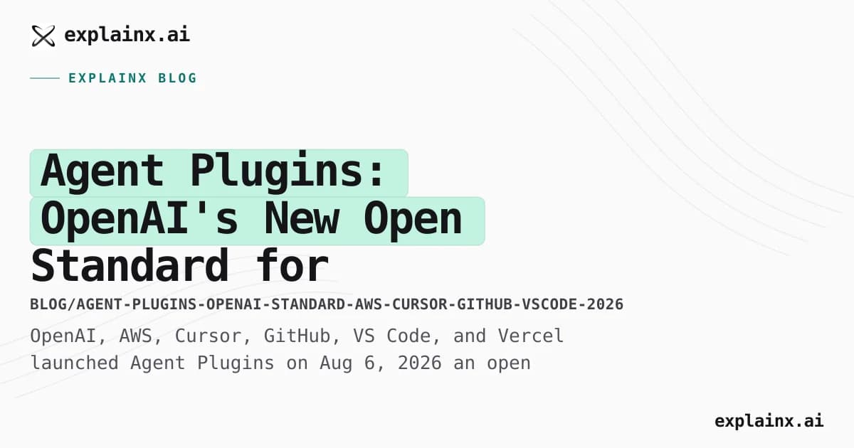 Agent Plugins: OpenAI's New Open Standard for Packaging AI Agent Tooling
