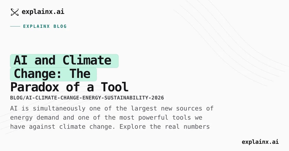 AI and Climate Change: The Paradox of a Tool That Causes and Fights the Crisis