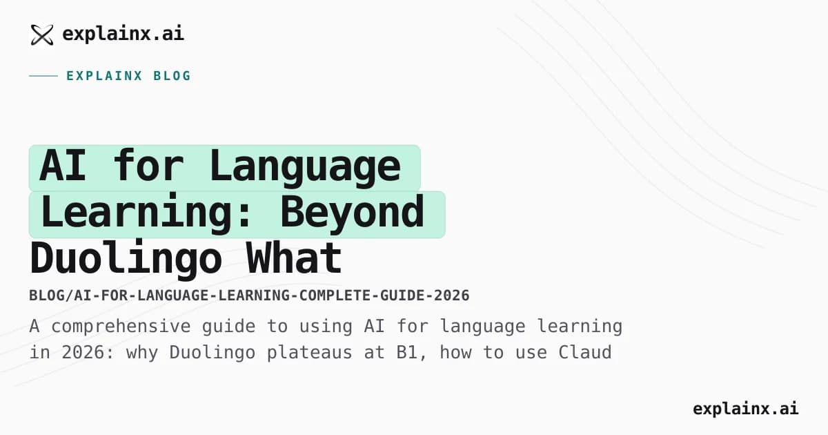 AI for Language Learning: Beyond Duolingo — What Actually Works in 2026