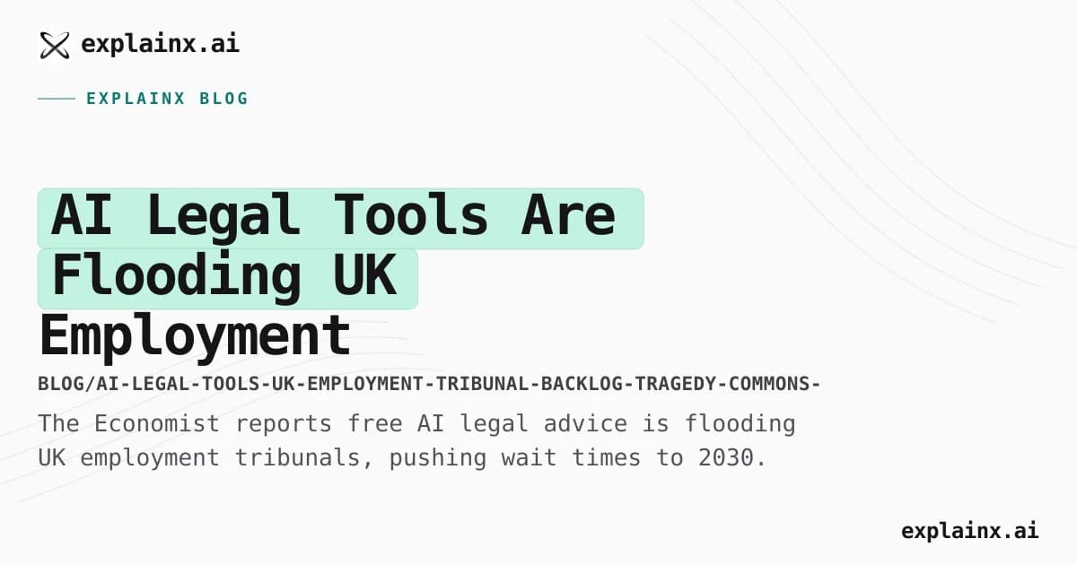 AI Legal Tools Are Flooding UK Employment Tribunals — Now What?