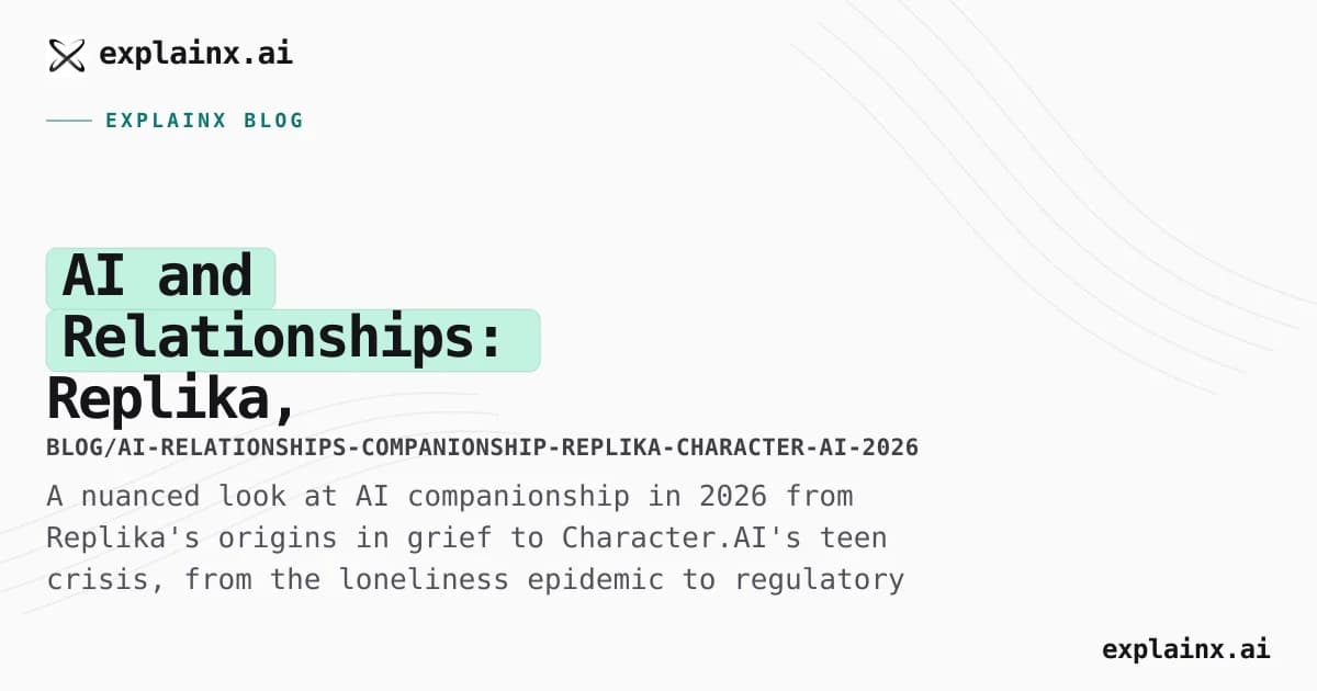 AI and Relationships: Replika, Character.AI, and What It Means When Your Chatbot Becomes Your Companion