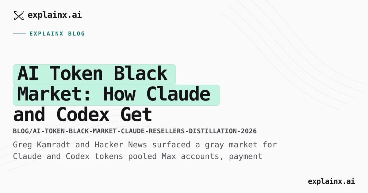 AI Token Black Market: How Claude and Codex Get Resold at 70–93% Off