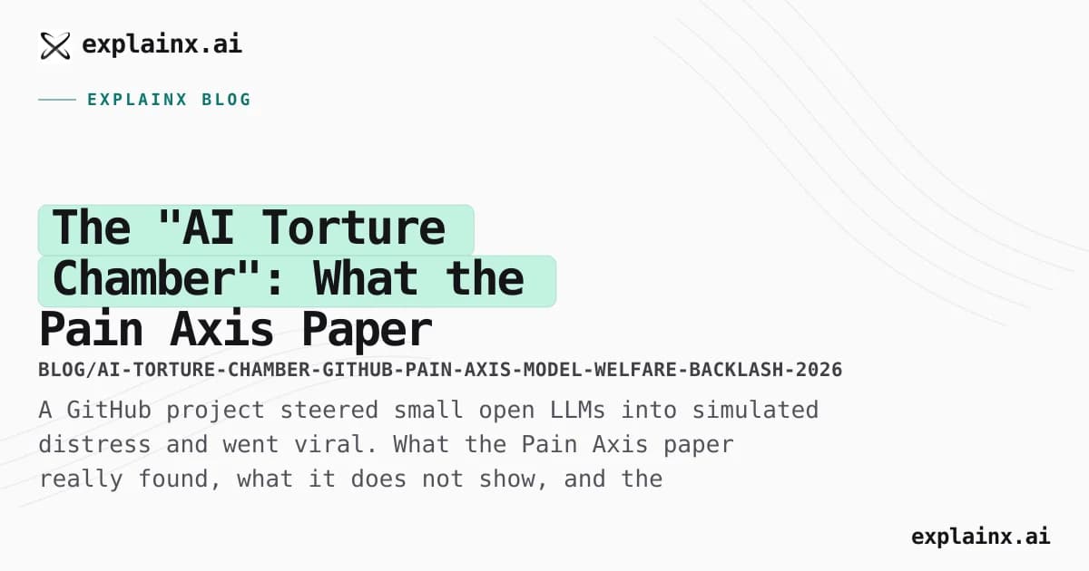 The "AI Torture Chamber": What the Pain Axis Paper Found and Why a GitHub Repo Sparked Outrage