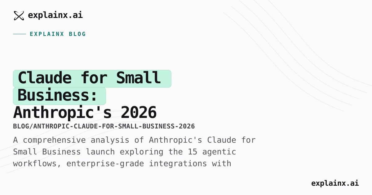 Claude for Small Business: Anthropic's 2026 AI Revolution for Main Street America