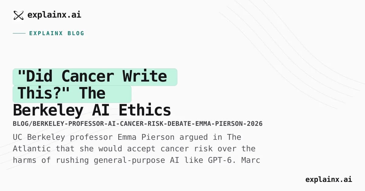 "Did Cancer Write This?" — The Berkeley AI Ethics Debate That Broke Twitter