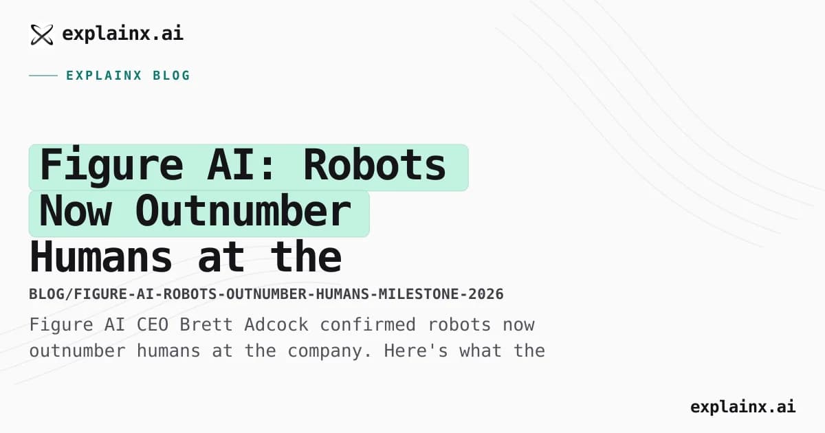 Figure AI: Robots Now Outnumber Humans at the Company【2026】