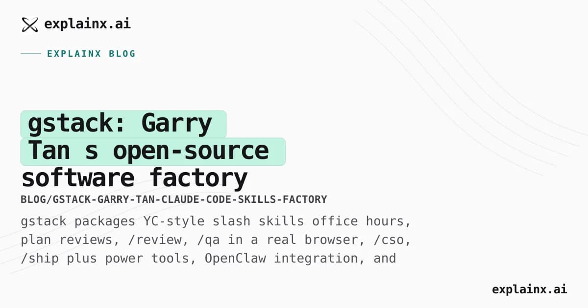 gstack: Garry Tan’s open-source “software factory” for Claude Code (and nine other agents)