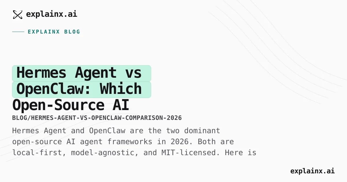 Hermes Agent vs OpenClaw: Which Open-Source AI Agent Should You Use in 2026?