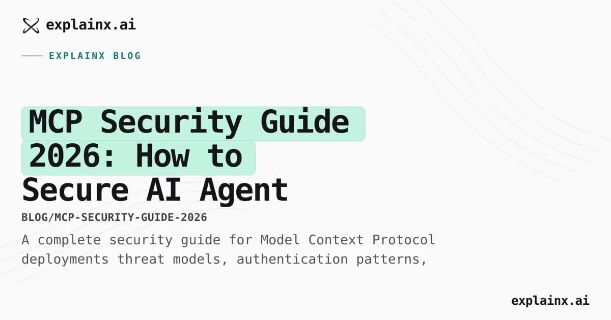 MCP Security Guide 2026: How to Secure AI Agent Tool Access
