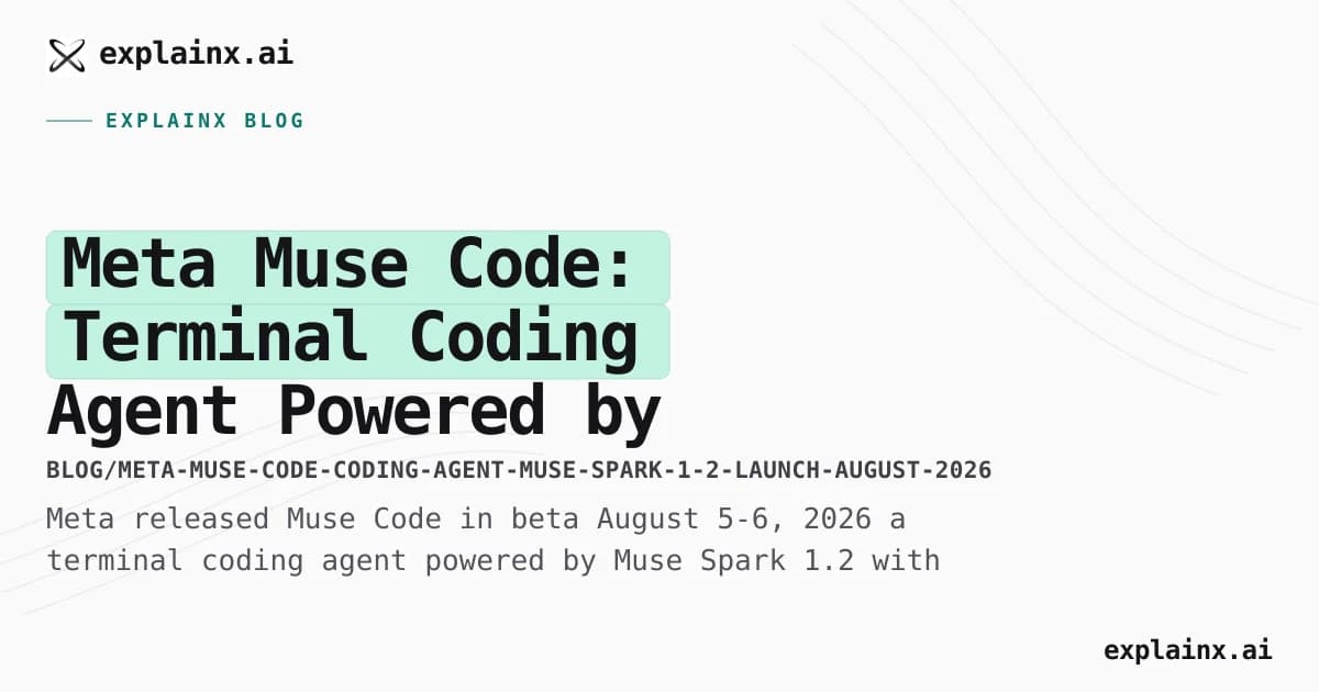 Meta Muse Code: Terminal Coding Agent Powered by Muse Spark 1.2