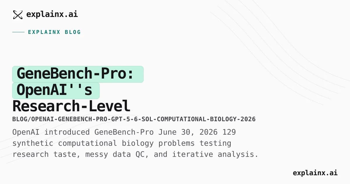 GeneBench-Pro: OpenAI''s Research-Level Benchmark for Computational Biology Judgment