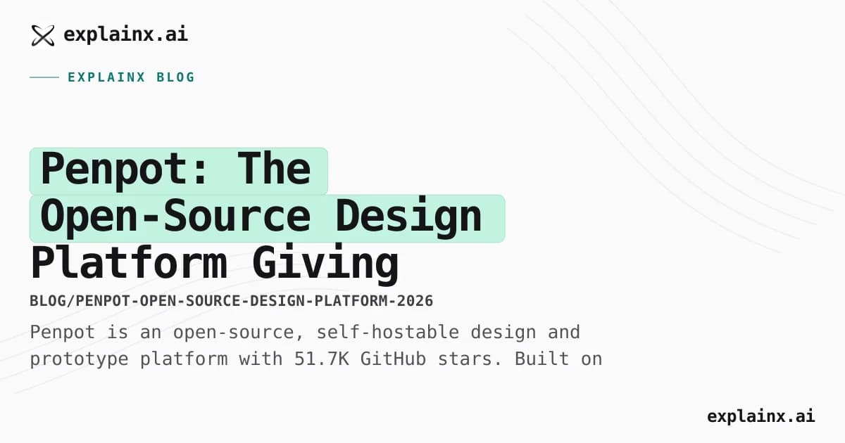 Penpot: The Open-Source Design Platform Giving Figma a Real Fight