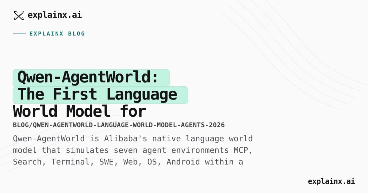 Qwen-AgentWorld: The First Language World Model for General AI Agents (2026)