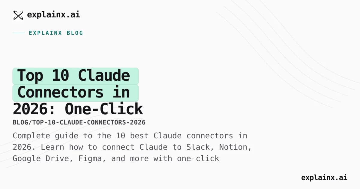 Top 10 Claude Connectors in 2026: One-Click Integrations That Transform Your Workflow