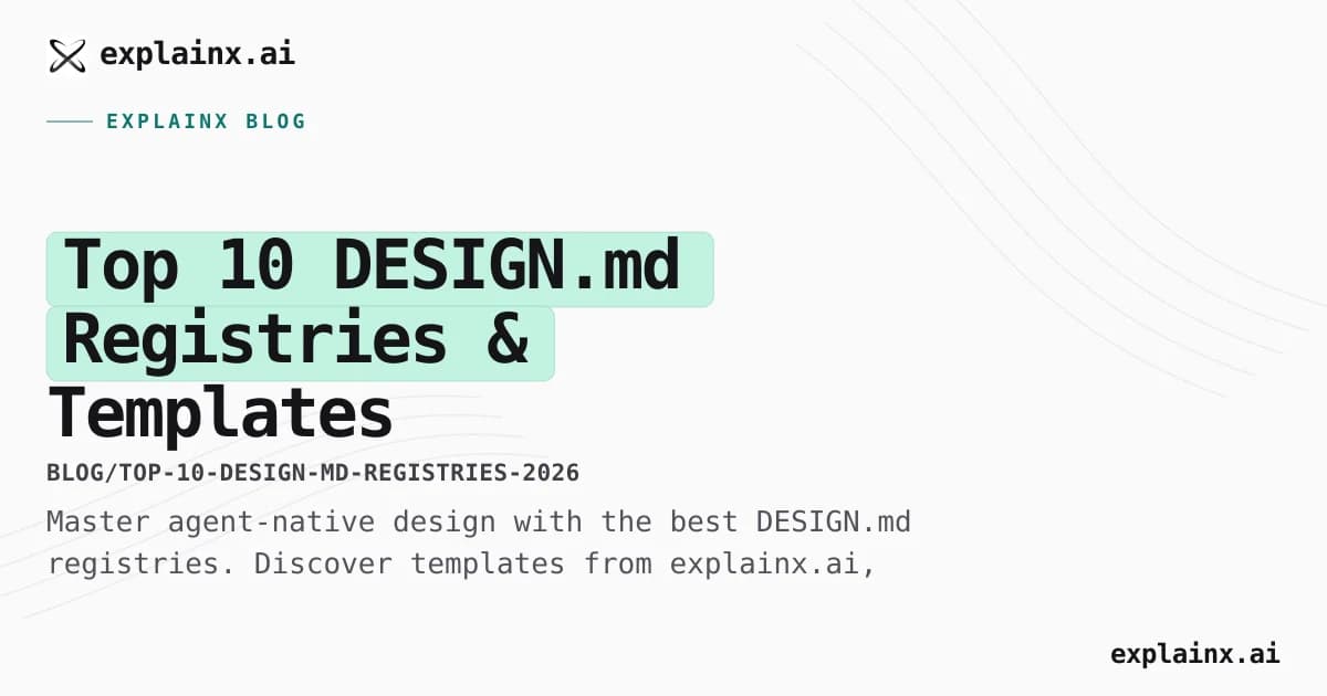 Top 10 DESIGN.md Registries & Templates Directories (2026)