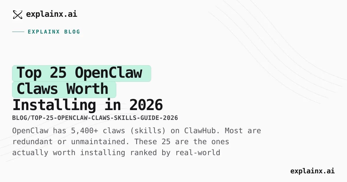 Top 25 OpenClaw Claws Worth Installing in 2026 — Ranked by Usefulness and Downloads