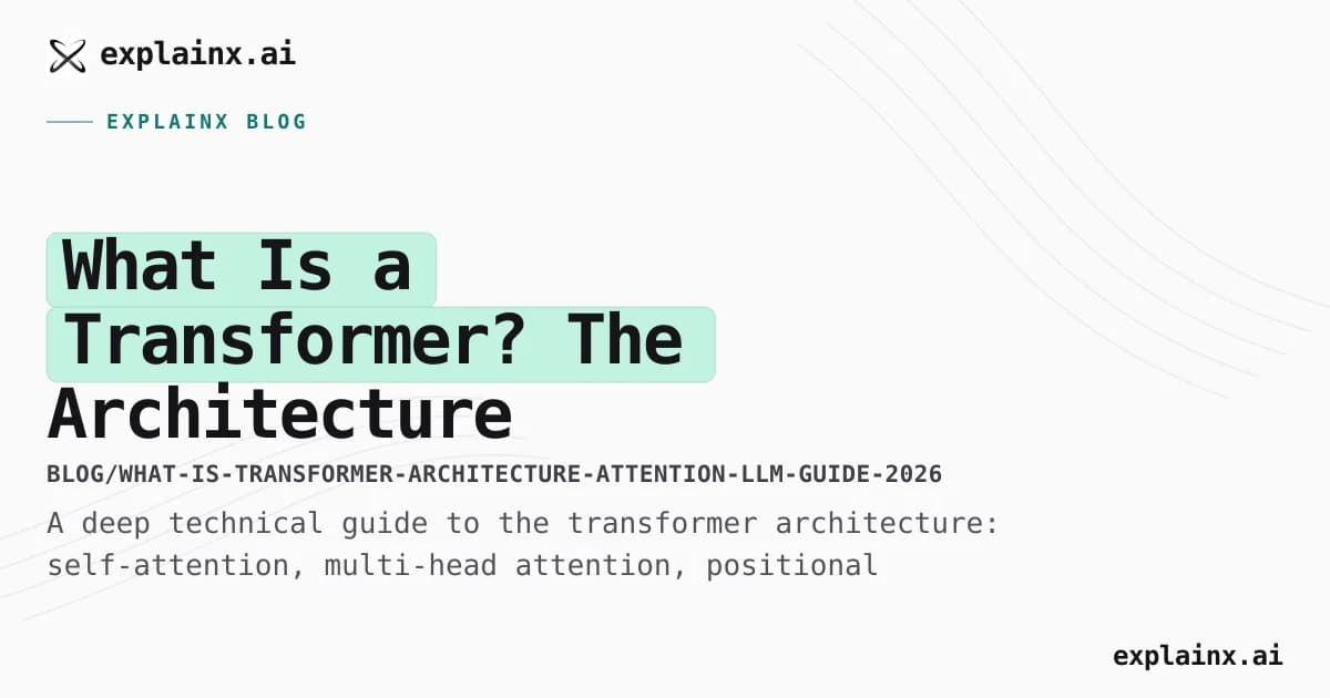 What Is a Transformer? The Architecture Behind Every Modern LLM