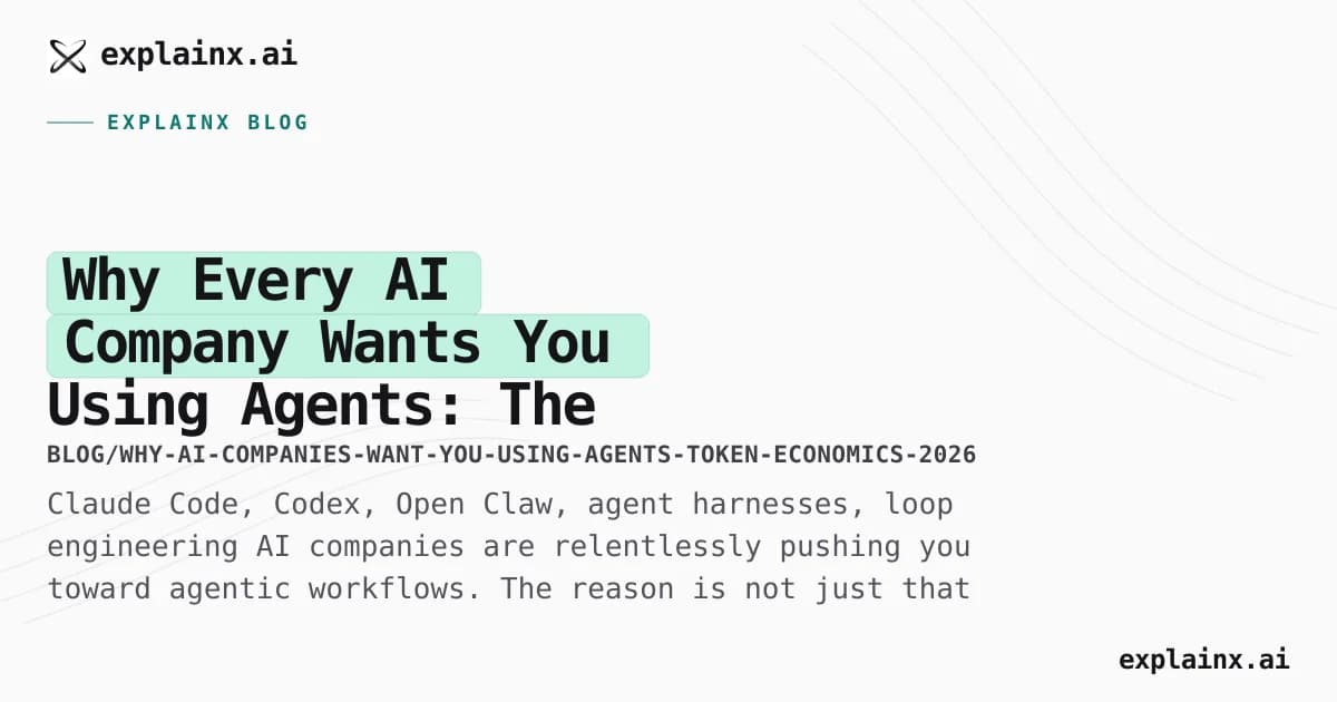 Why Every AI Company Wants You Using Agents: The Token Economics Nobody Talks About