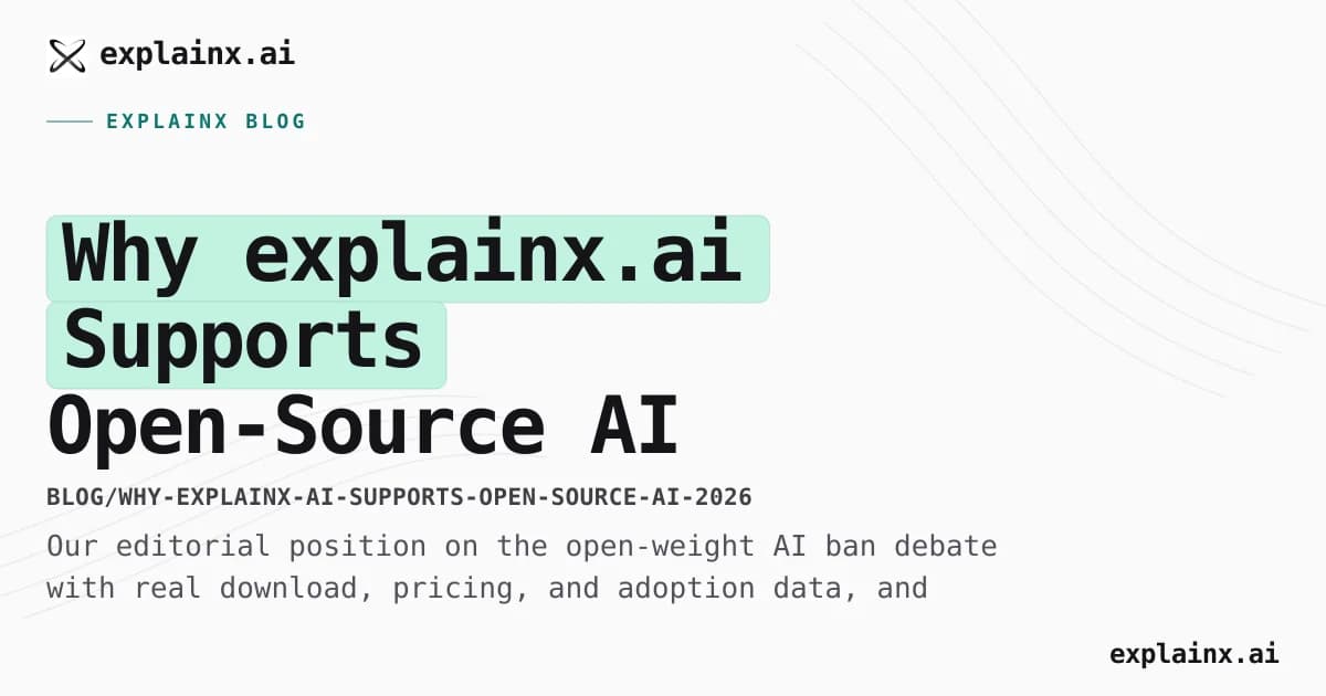 Why explainx.ai Supports Open-Source AI