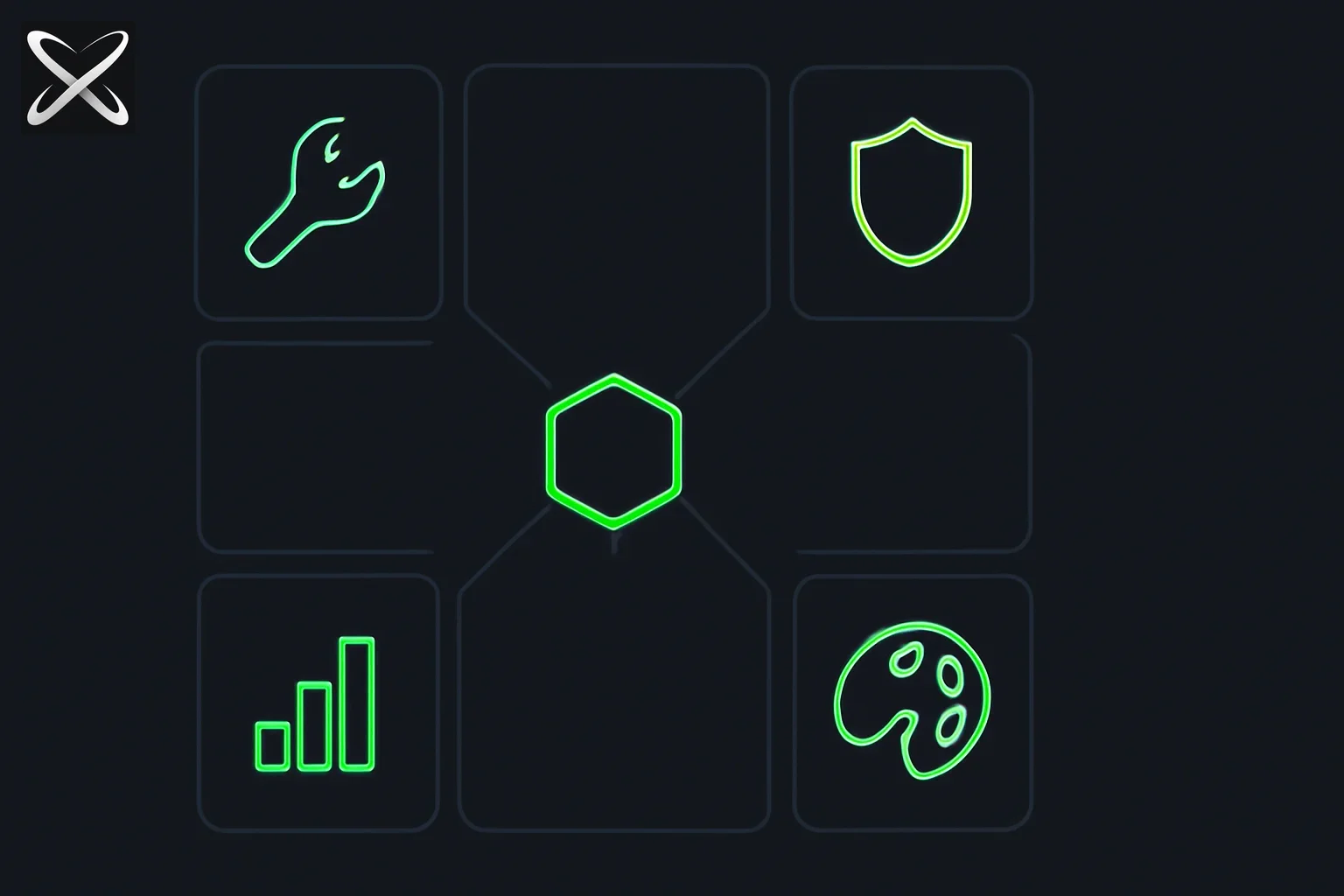 Agency Agents AI specialists explained — a grid of distinct specialist badges converging into one central coordinating hub
