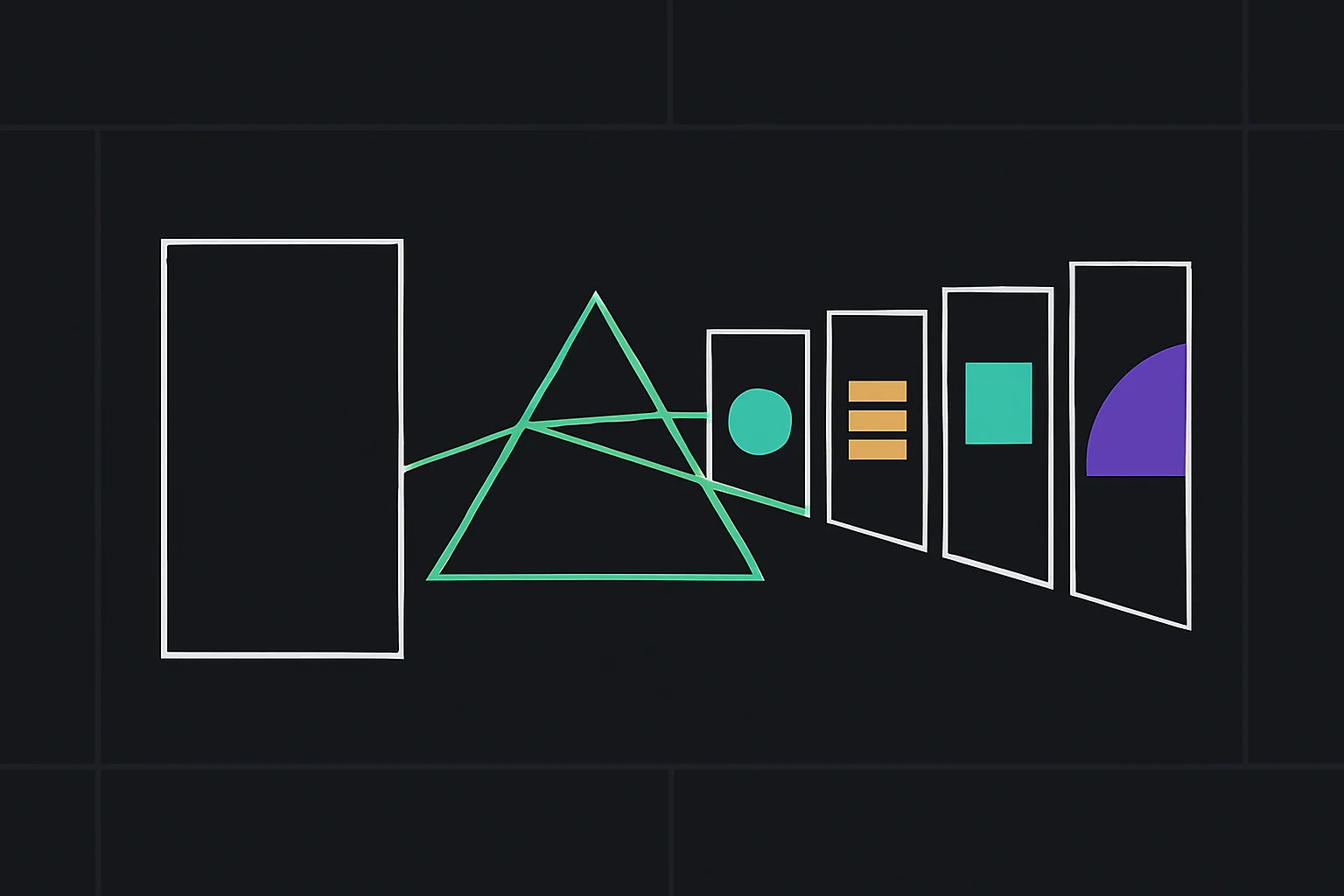 One poster brief refracted into five distinct AI-generated design styles instead of one repeated default look