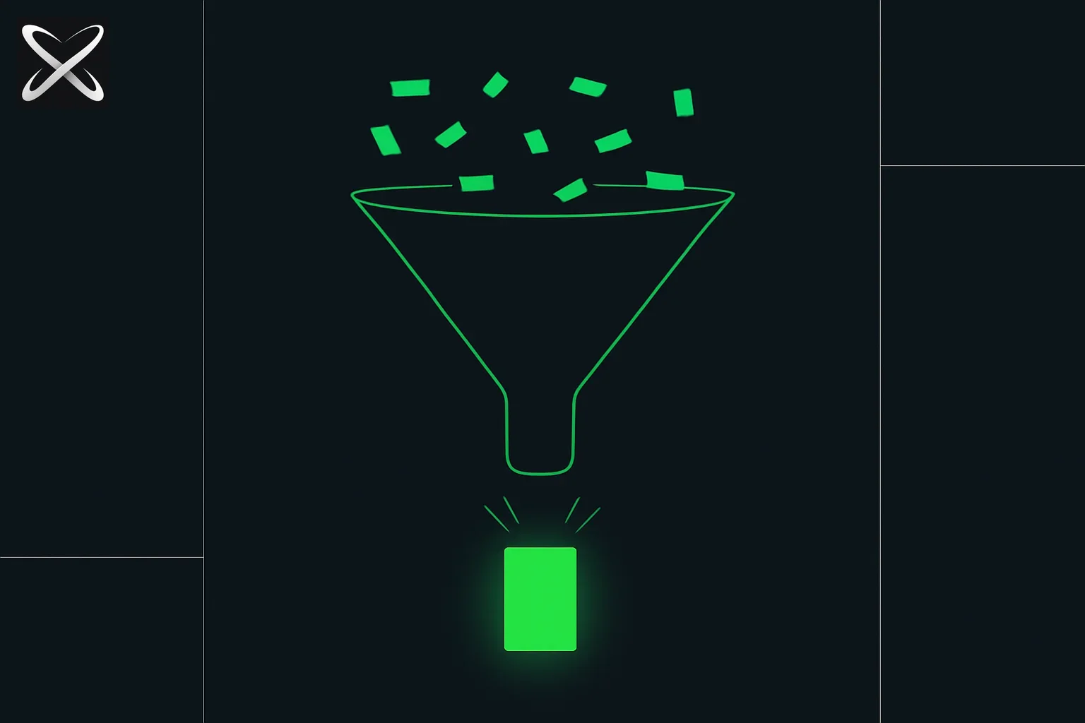 AI marketing agent funnel representing X Ads MCP campaign analysis and controlled execution
