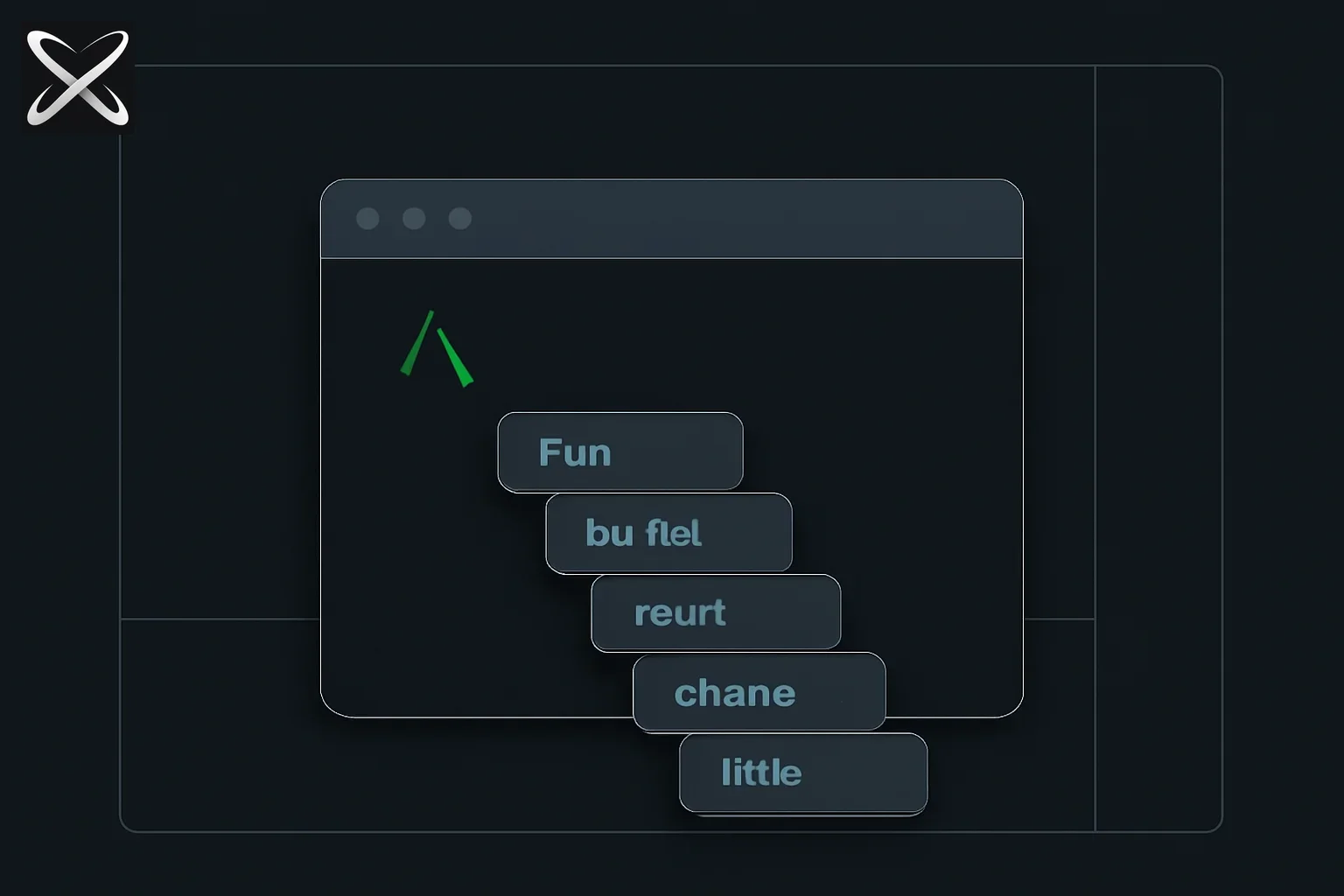 Codex CLI slash commands diagram: a typed slash in a terminal fanning into labeled command tiles for goal, plan, and permissions