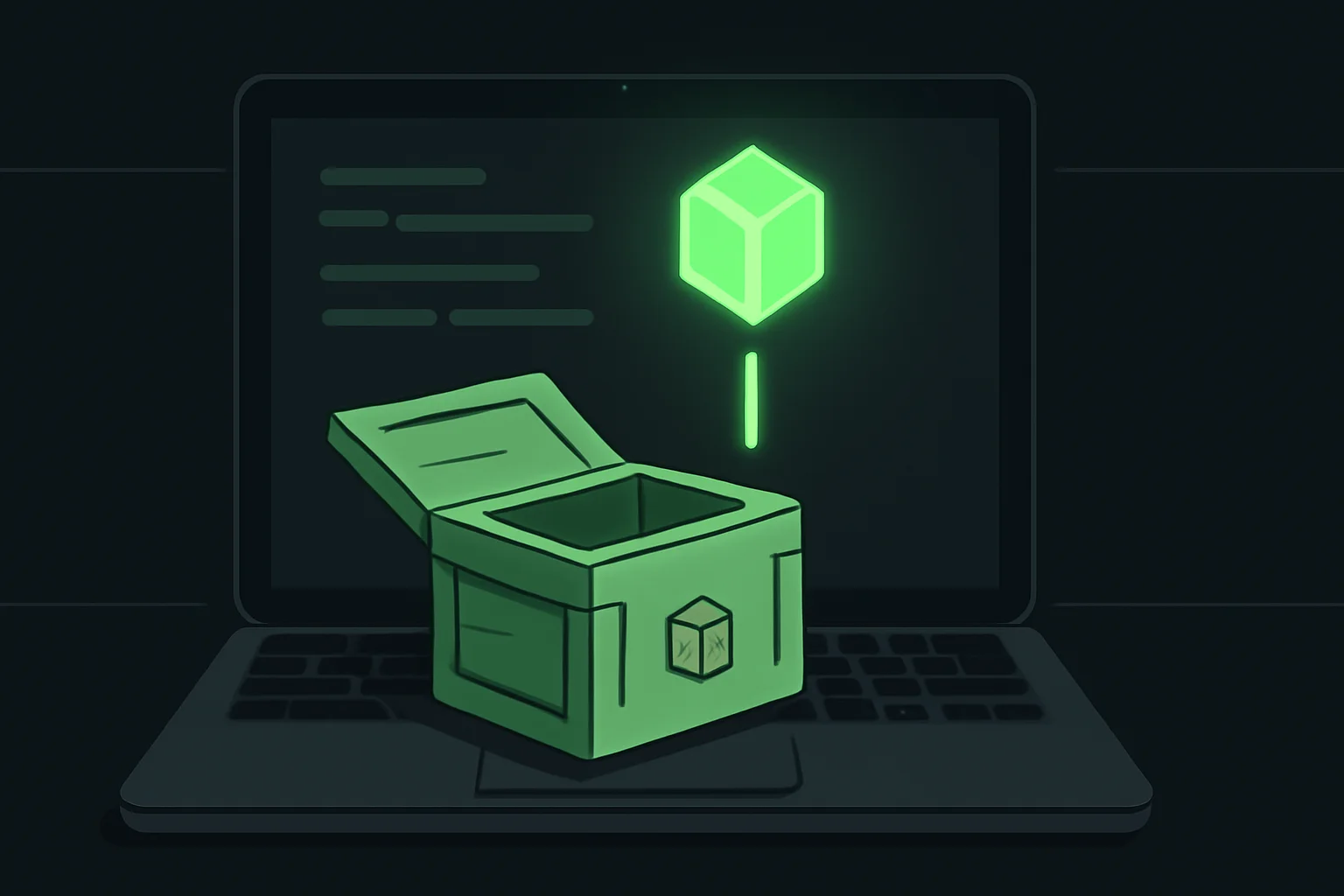 FreeToken local MoE serving concept with a workstation coordinating GPU, CPU, memory, and model state