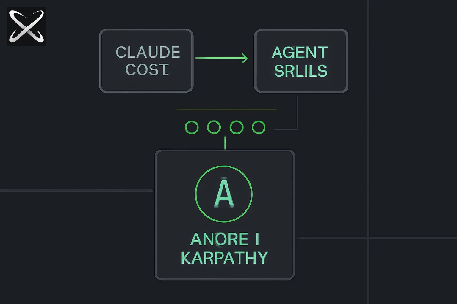 Karpathy-inspired Claude Code guidelines: andrej-karpathy-skills explained (2026) — conceptual diagram illustrating Claude Code, Agent Skills, Andrej Karpathy