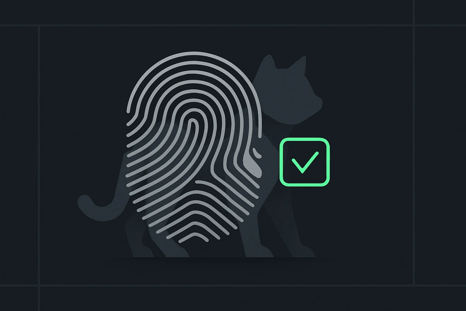 Ox Alpha mystery AI model identity investigation, fingerprint pattern over a silhouetted figure