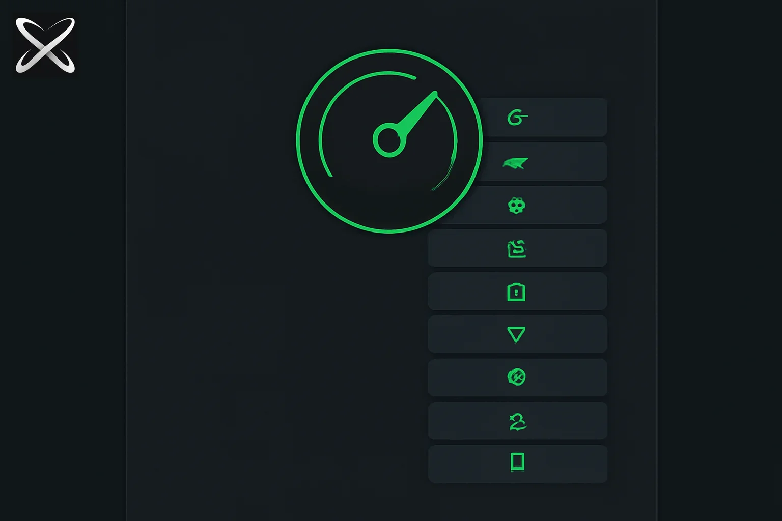 Top 10 AI developer tool directories — a radar sweep revealing a ranked stack of ten distinct tool icons
