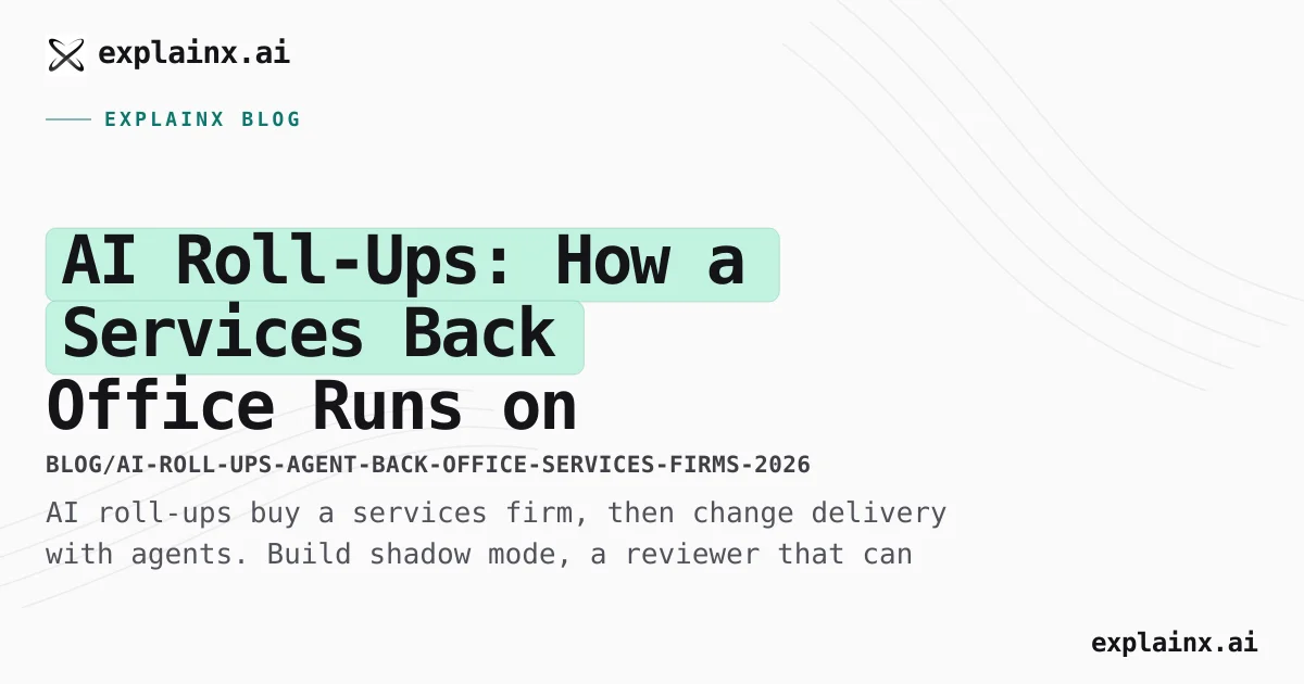 AI Roll-Ups: Shadow Mode Before Clients See It | explainx.ai Blog ...