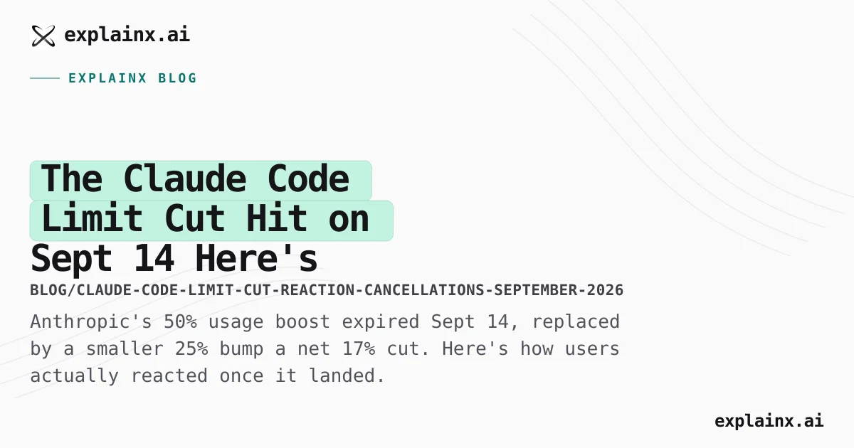Claude Code Limit Cut: User Reaction (Sept 2026)