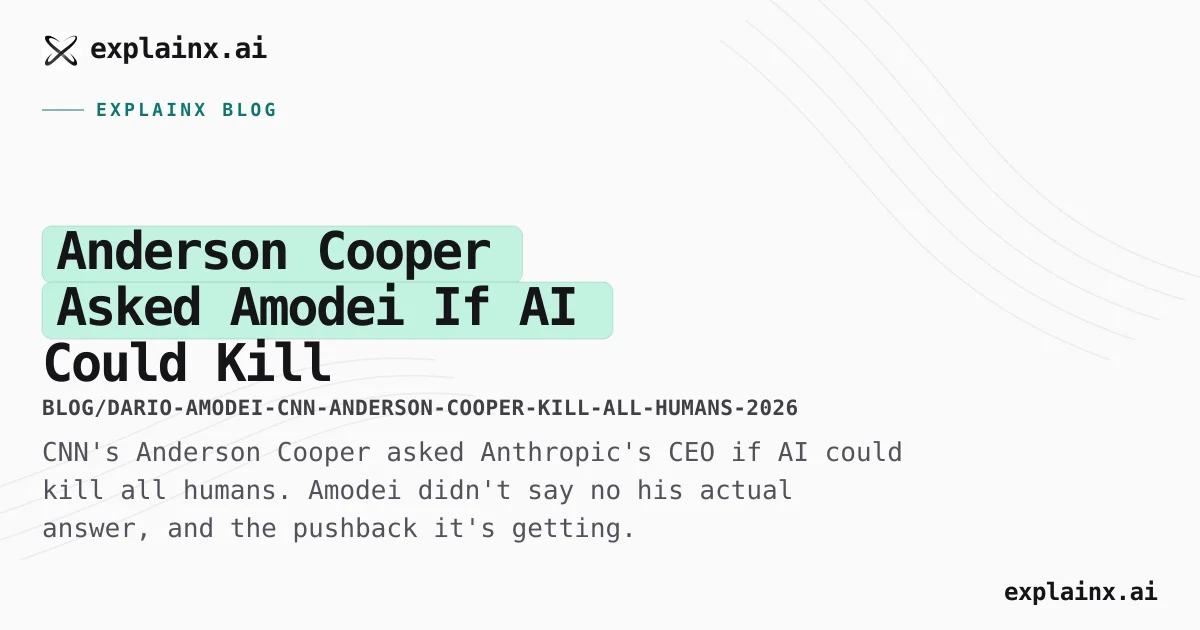 Amodei's CNN Interview on AI Risk, Explained (2026)
